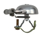 Preview: Crane Bell Co. Mini Suzu Fahrradklingel mit Steel Band Mount - Polished Silver