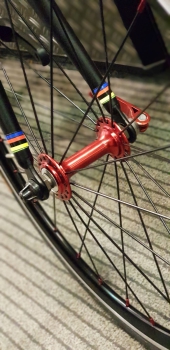KU Bikes Rennrad schwarz 20" inkl Zusatzbremshebel