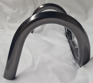 Preview: 3ttt Rennlenker Ergo Power Due 40cm silber NewOldStock