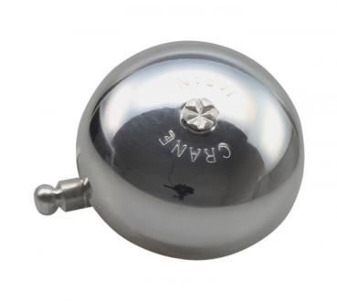 Crane Bell Co. Klingel Karen mit Steel Band Mount - Silber Poliert