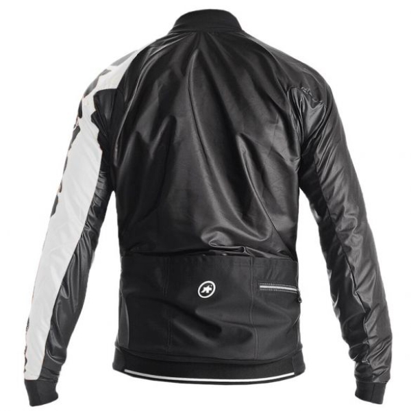 ASSOS Mille Jacke Evo 7 schwarz/weiß