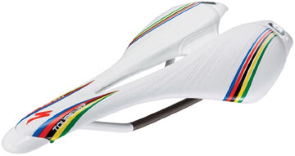 Specialized Sattel Toupe Team WC Renn weiß 130