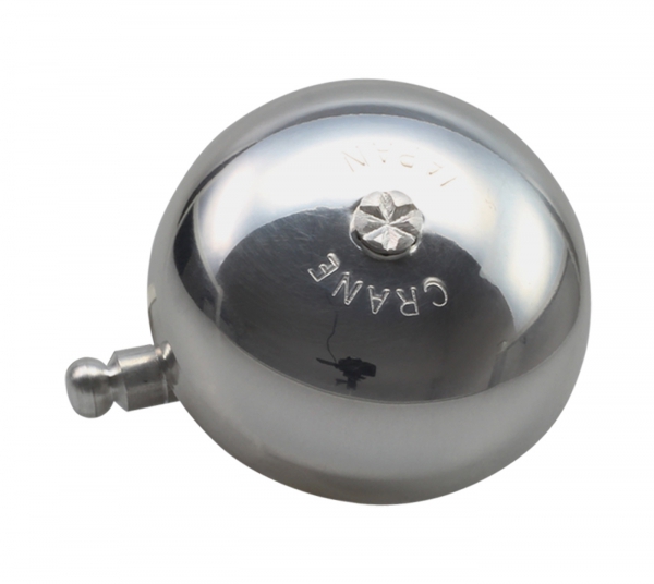 Crane Bell Co. Klingel Karen mit Steel Band Mount - Silber Poliert