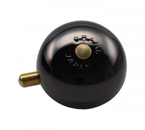 Crane Bell Co. Klingel Mini mit Steel Band Mount - Neo Black