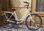 Linke Damenrad 28" vanille